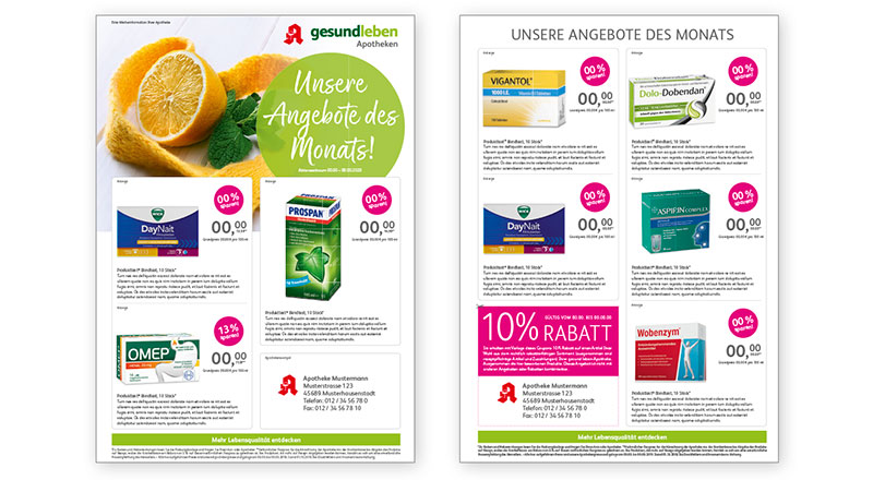 Prospekt DIN a4 - 2-Seitig